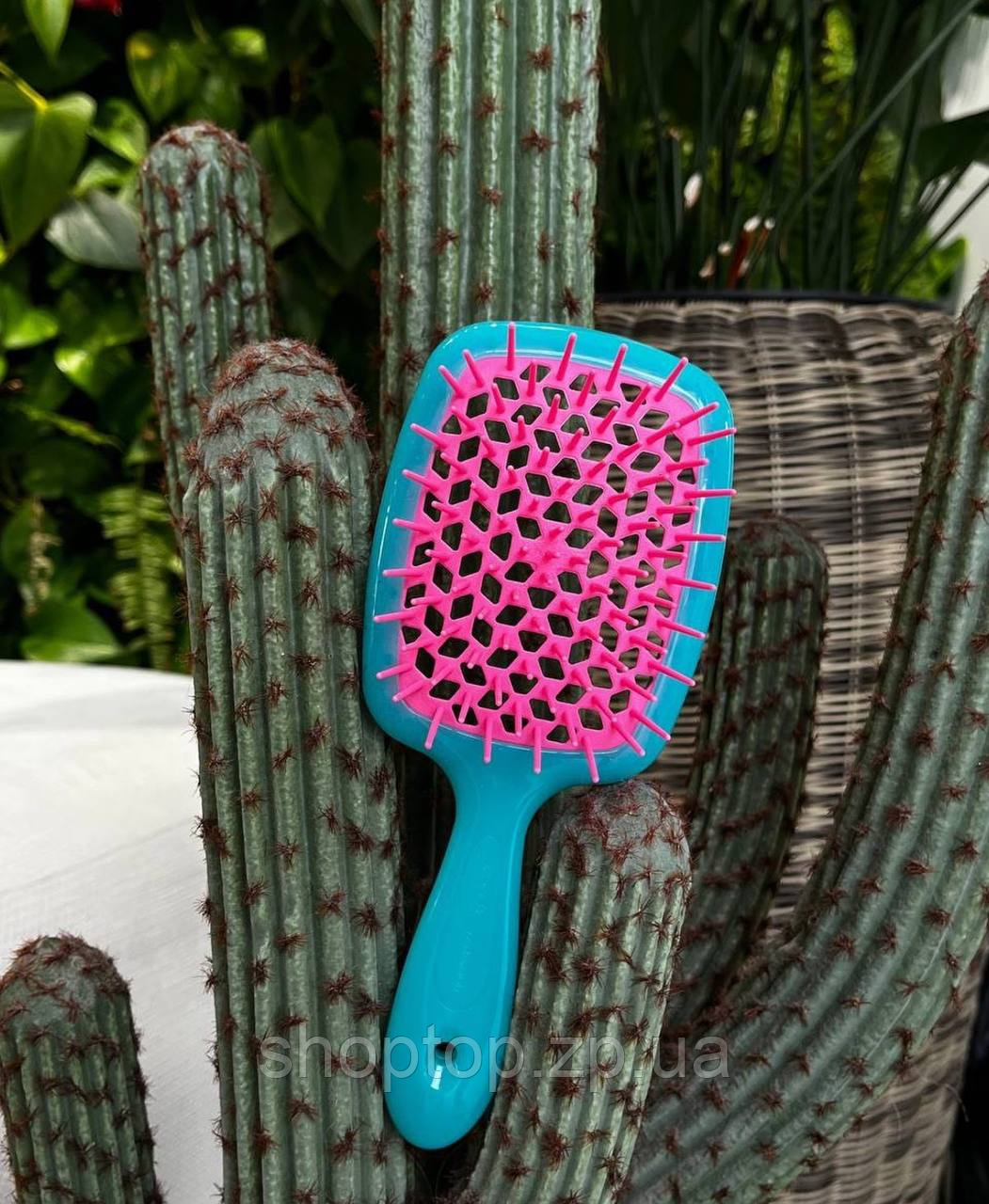 Гребінець для волосся Superbrush від Janeke, кораловий