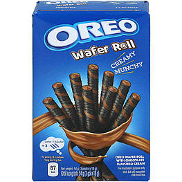 Oreo Wafer Roll Chocolate Вафельні трубочки з шоколадним кремом 54g