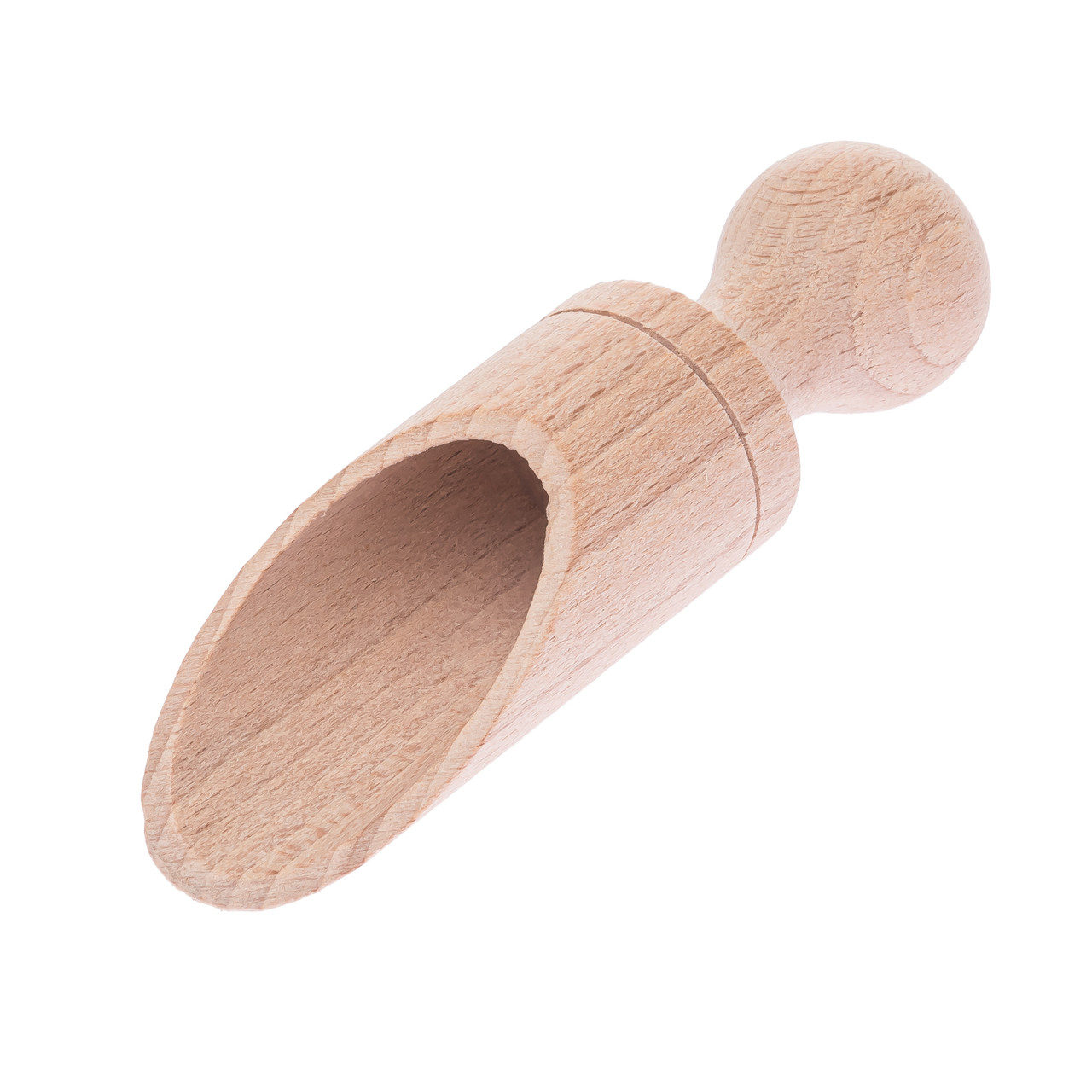 Ложка совок дерев'яний для цукру, спецій та сипучих продуктів 9 см