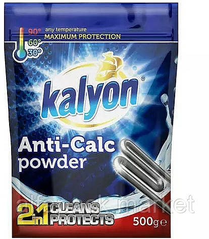 KALYON Порошок Анти-кальк д/пральних машин 500г 070408036