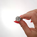 Чоловіча срібна каблучка оберіг Спаси і Збережи. Спас Нерукотворний. Чорнене срібло 925, фото 3