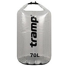 Гермомішок Tramp 70 літрів прозорий