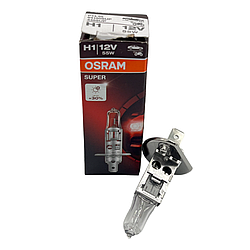 Автолампи Osram H1 SUPER +30% галогенна лампа 12V 55W
