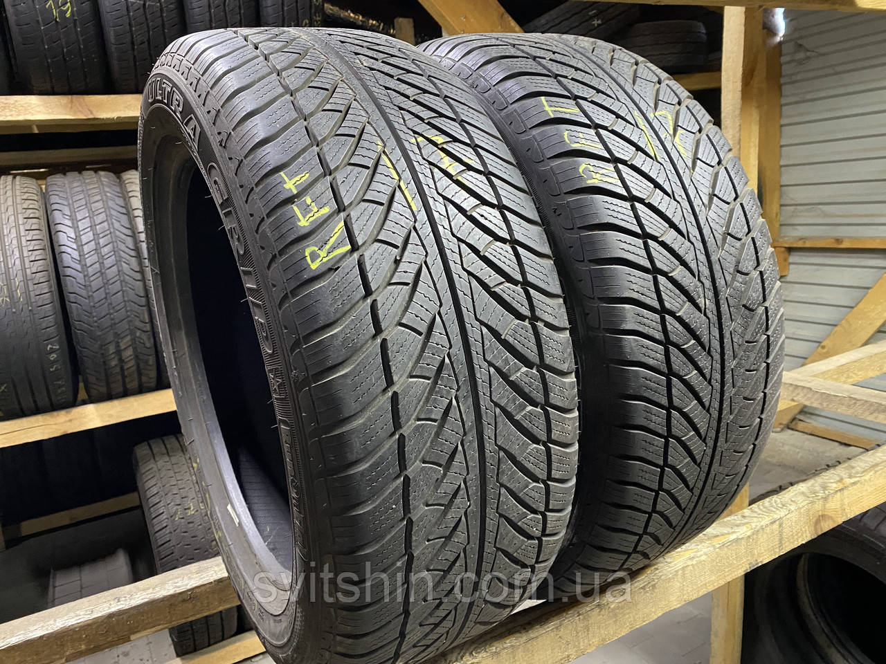 Зимові шини 25/50R19 Goodyear Ultra Grip RFT 6.5мм 2шт, фото 1