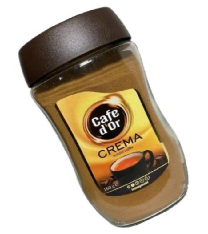 Кава розчинна Cafe d'or Crema 160гр