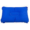 Туристична подушка під голову надувна Tramp Lite UTLA-006. 45х30х10см. Синя. Кемпінгова надувна подушка, фото 4