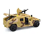 Інерційний бронеавтомобіль України та ЗСУ Військовий джип Hummer Броньовик машинка дитяча хаммер з кулеметом, фото 7