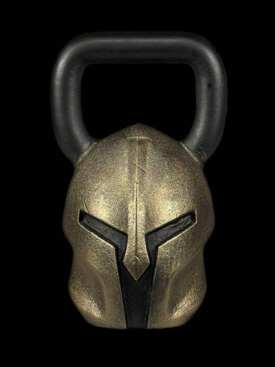 Гиря 24 кг для спорту Sparta Бронзовий на подарунок другові ручна робота