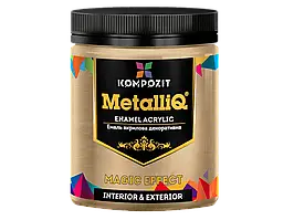 Емаль акрилова Kompozit METALLIQ бронза 0,5 кг.