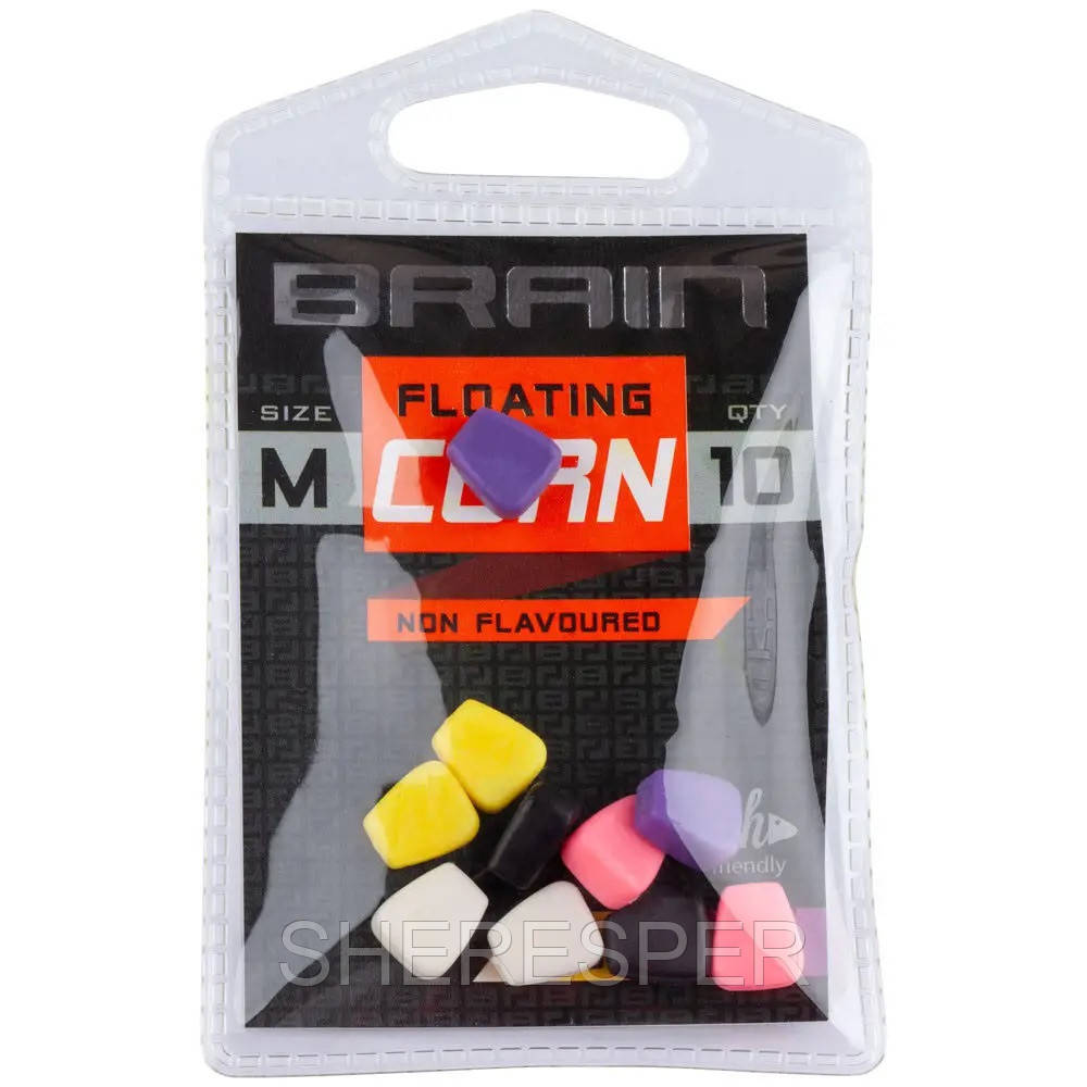 Кукуруза Brain Fake Floating Corn Non Flavoured Размер-S Mixed colors