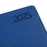 Щоденник А5 Leo Planner датований 2025 Escalada синій 368 стор, фото 4