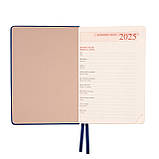 Щоденник А5 Leo Planner датований 2025 Escalada синій 368 стор, фото 6