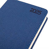 Щоденник А6 Leo Planner датований 2025 Escalada синій 352 стор, фото 3