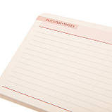 Щотижневик 10х15см Leo Planner датований 2025 Monaco синій 128 стор, фото 7