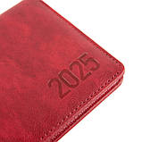 Планінг настільний 34,5 х 12,5см Leo Planner датований 2025 Persona бордовий 128 стор, фото 2