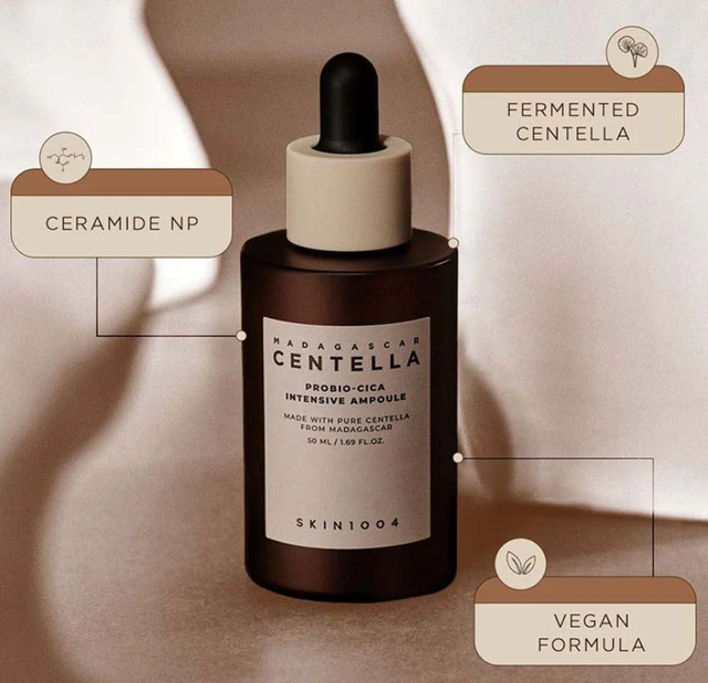 Інтенсивна ампула з пробіотиками SKIN1004 Madagascar Centella Probio-Cica Intensive Ampoule