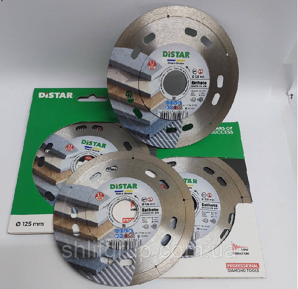 Алмазне коло 125 мм Distar Esthete 1,1 мм 7D, фото 1