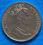 Монета Гібралтару 1 крона 1998 р. Рік океану, фото 2