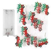 Гірлянда LED Yes! Fun на мідному дроті Авто Санти 20 LED тепло-біла 2,2 м на батарейках (801207), фото 2