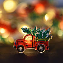 Гірлянда LED Yes! Fun на мідному дроті Авто Санти 20 LED тепло-біла 2,2 м на батарейках (801207), фото 4