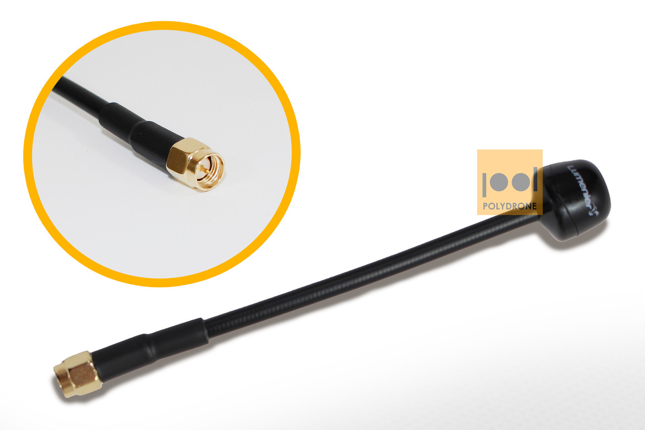 Антена для FPV Lumenier AXII 2 5.8GHz 4.7dBi RHCP SMA 125мм, фото 1