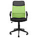 Офісне крісло із сітковою спинкою зеленого кольору, сидіння чорне хрестовина пластик Ультра Ю Ultra U Richman, фото 5