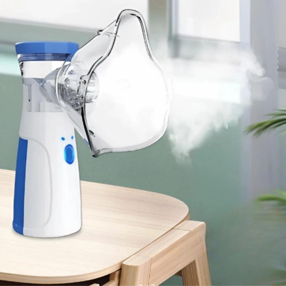 Ручний акумуляторний інгалятор для дорослих та дітей Nebulizer Портативний небулайзер із парою на батарейках