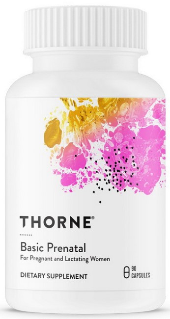 Вітаміни для вагітних Thorne Research Basic Prenatal 90 caps