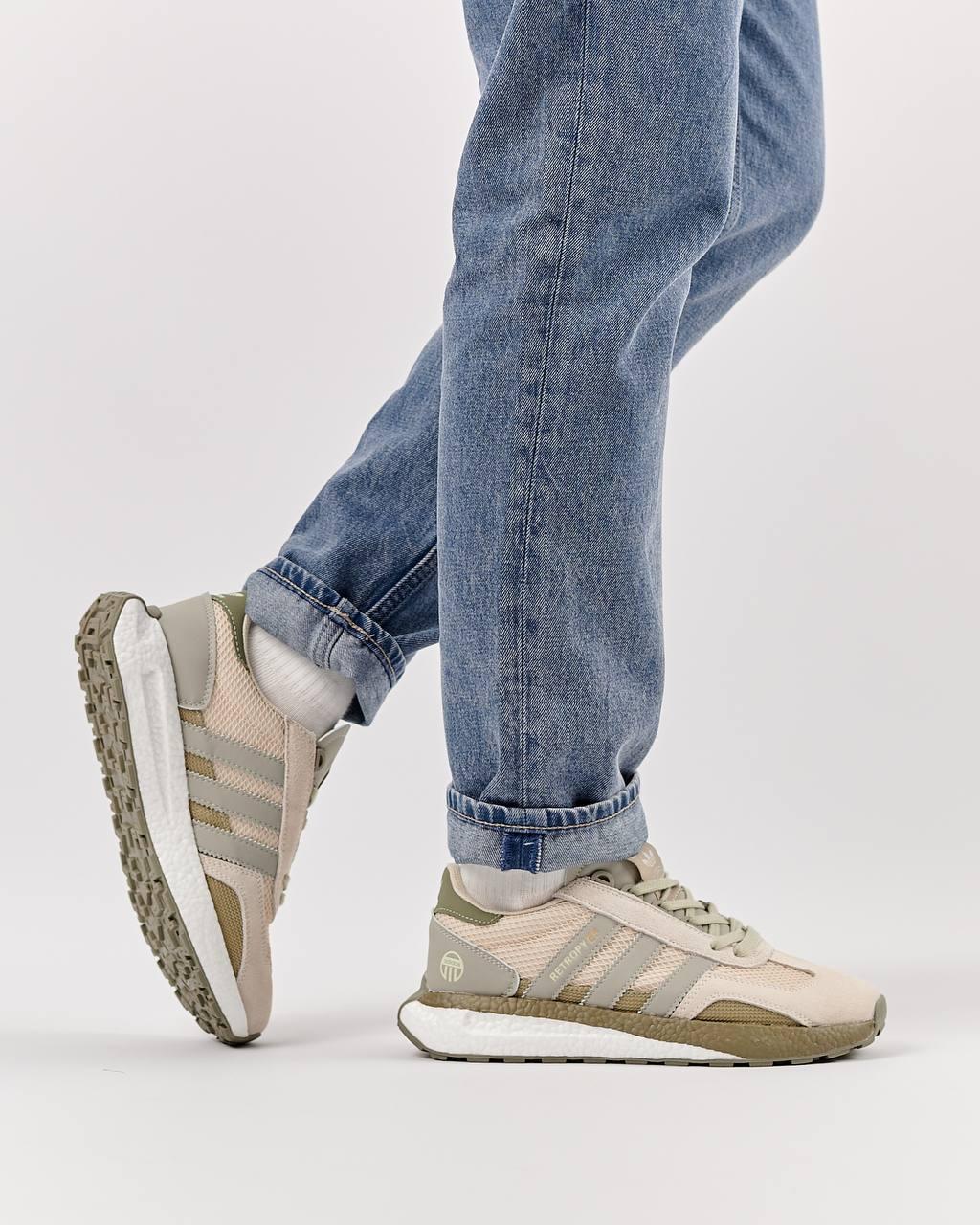 Чоловічі замшеві кросівки Adidas Originals Retropy E5 Beige Olive, кеди Адідас замша/сітка. Чоловіче взуття