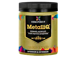 Емаль акрилова Kompozit METALLIQ золото 0,5 кг.