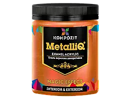Емаль акрилова Kompozit METALLIQ мідь 0,5 кг.