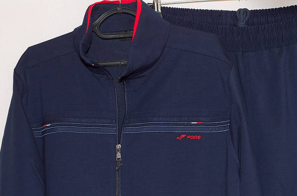 Спортивний костюм чоловічий батал Fore 3XL/1,4XL/2,5XL/3,6XL/4,7XL/5, фото 4