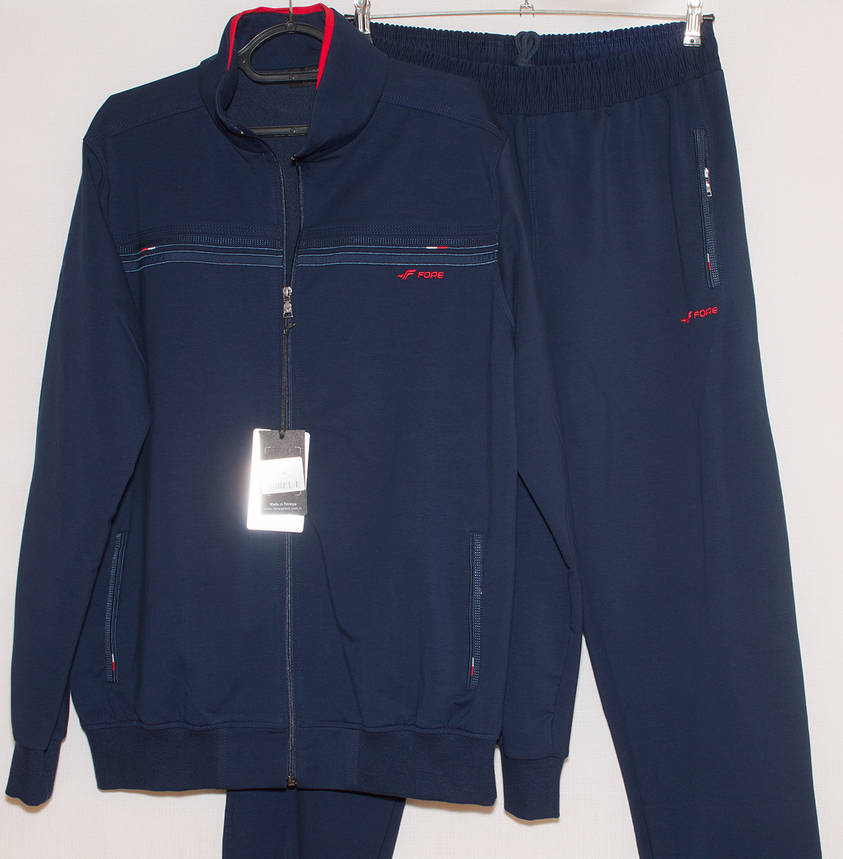 Спортивний костюм чоловічий батал Fore 3XL/1,4XL/2,5XL/3,6XL/4,7XL/5, фото 1