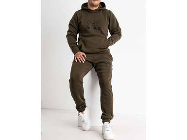 Спортивний костюм хакі чоловічий на флісі арт.02 nike р.48 ТМ OSM FG