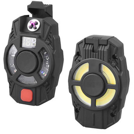 Ліхтар запальничка MULTIFUNCTIONAL D73-1-COB, Li-Ion акумулятор, індикація заряду, , ЗП Type-C, фото 1