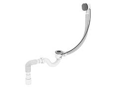 Сифон для ванни напівавтомат прямоточний (трос 580) MILLZ