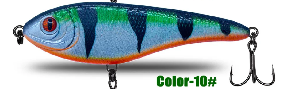 Джерк (JerkBait) 90mm-20g-SS цвет Color-10