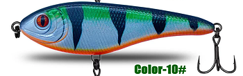 Джерк (JerkBait) 90mm-20g-SS цвет Color-10