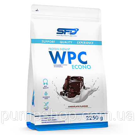 (уцінка термін по 4.25) Сироватковий протеїн SFD Nutrition WPC Protein Instant Econo 750 г ( шоколад ), фото 3