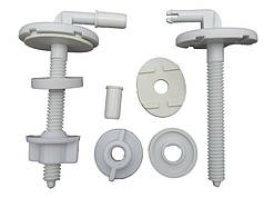 Кріплення кришки (сидіння) унітаза модель «Аполлон» Millz (Набір No 2)