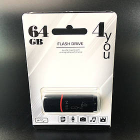 USB-накопичувач флешка на 64Gb 4you 011 Classic series Black