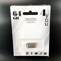 Флеш-накопичувач Usb 64Gb 4you 105 Metal series