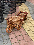 Плетений набір з лози для для саду. Арт:С075, фото 7