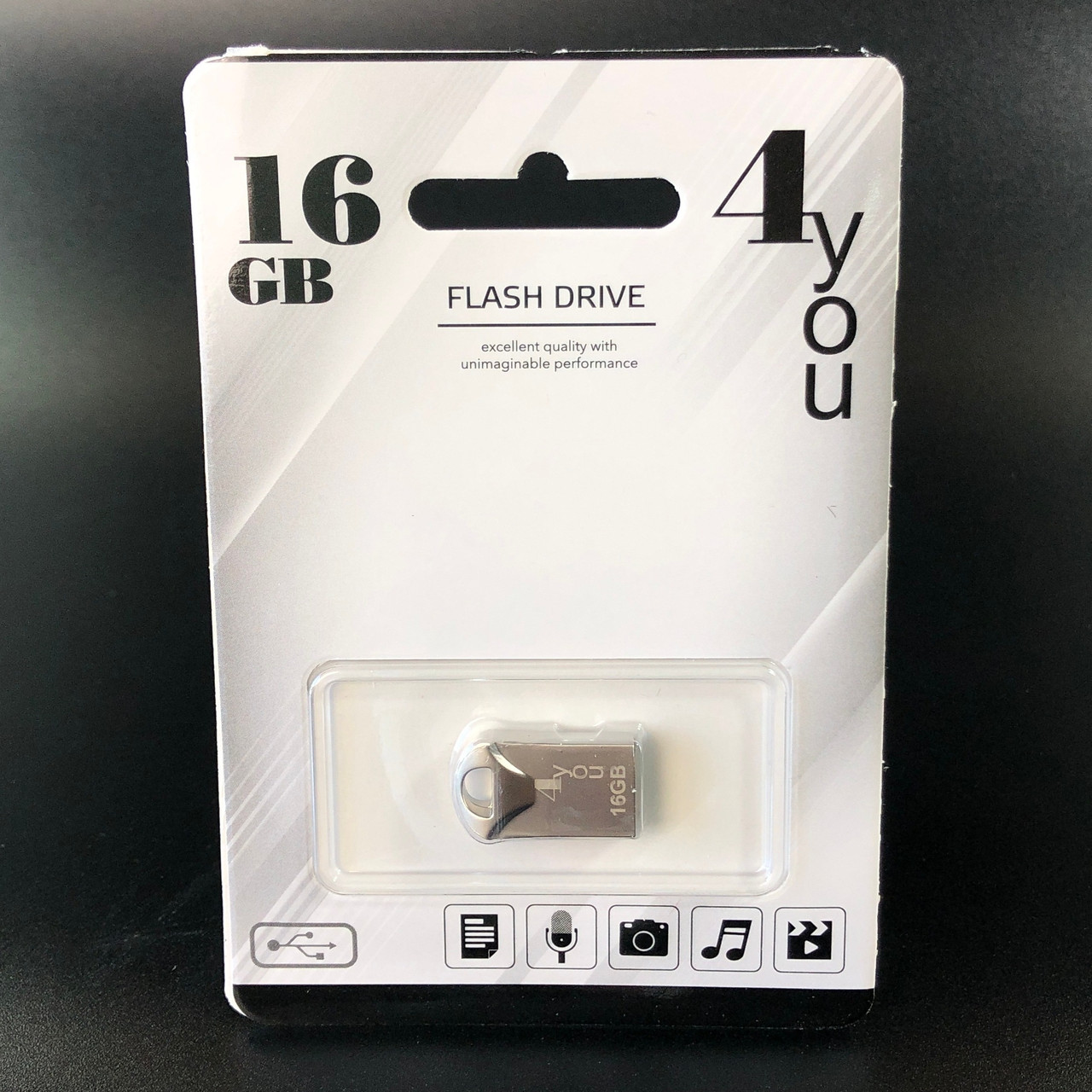 Флеш-накопичувач Usb 16Gb 4you 106 Metal series