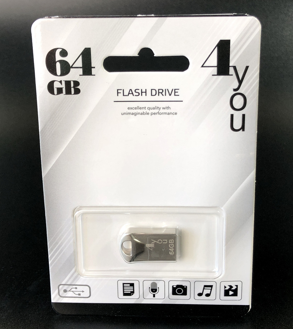 Флеш-накопичувач Usb 64Gb 4you 106 Metal series