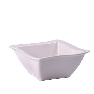 Фарфорова квадратна тарілка квадратна глибока 14,5 см