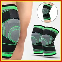 Фиксатор коленного сустава наколенник эластичный бандаж на колено компрессионный ортез коленной чашечки qwr