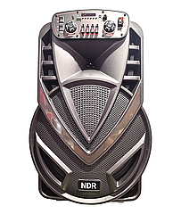 Бездротова акустична колонка NDR-V15 Bluetooth 1500Вт (динамік 40 Вт) 15 дюймів