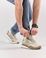 Чоловічі замшеві кросівки Adidas Originals Retropy E5 Beige Olive, кеди Адідас замша/сітка. Чоловіче взуття