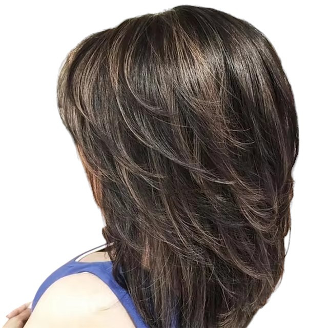 Перука русява термоволокно, VC A2 12IN